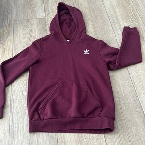 Maroon Adidas Hoodie